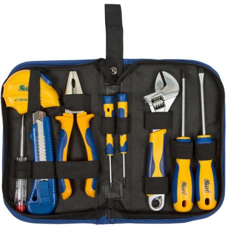 

Набор инструмента KRAFT KT 703000 9 предметов в сумке