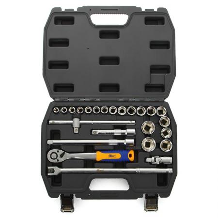 

Набор инструментов KRAFT КТ 700301 1/2DR 25пр.