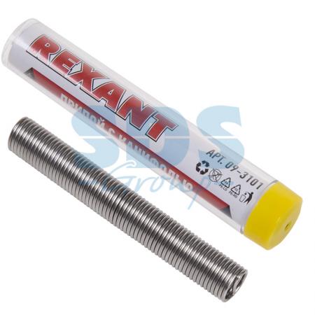 

Припой с канифолью 10 гр.d=1.0 мм (Sn60 Pb40 Flux 2.2%) REXANT