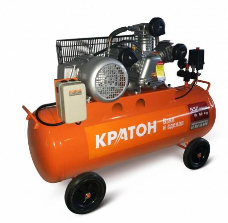 

Компрессор КРАТОН AC-630-110-BDW 3000Вт 630л/мин 10бар 104кг ременной масляный