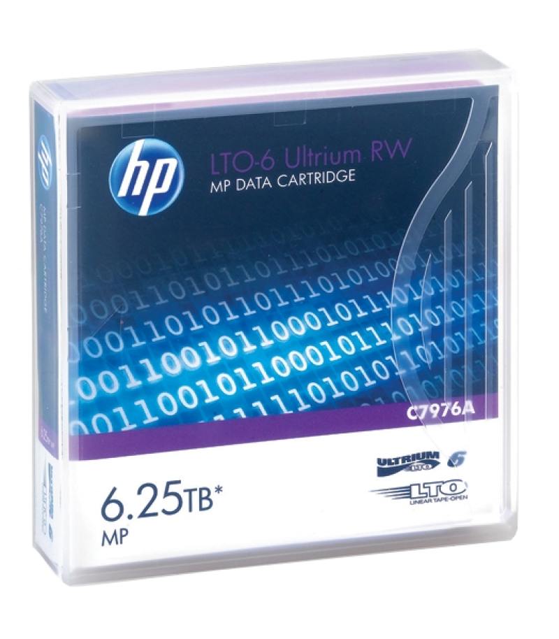 

Ленточный носитель HP LTO-6 Ultrium 6.25TB RW Data Tape (C7976A)