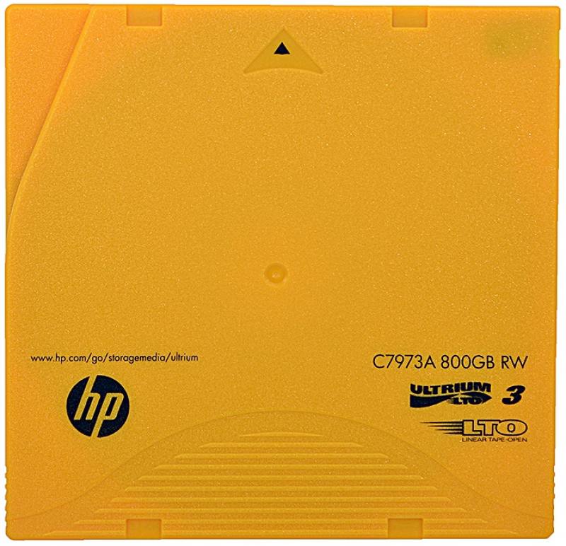 

Ленточный носитель HP Ultrium LTO3 data cartridge 800GB RW C7973A