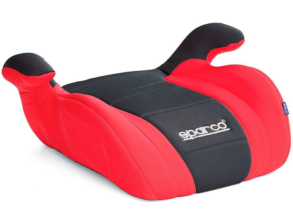 

Детское автокресло-бустер Sparco (F 100K), группы 2/3 (15-36 кг/3-12 лет), полиэстер, поролон 3 см, чёрн./красный, 1/6