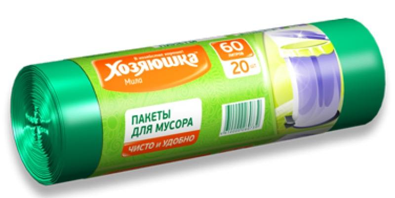 

Пакеты для мусора Хозяюшка Мила 07003