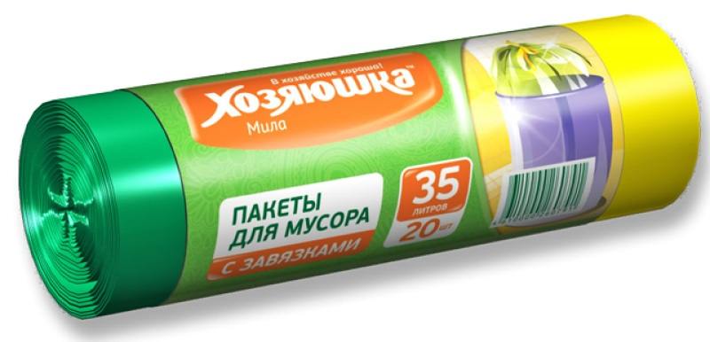 

Пакеты для мусора Хозяюшка Мила 07005