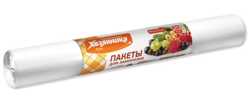 

Пакет для хранения и замораживания продуктов Хозяюшка Мила 09010-110