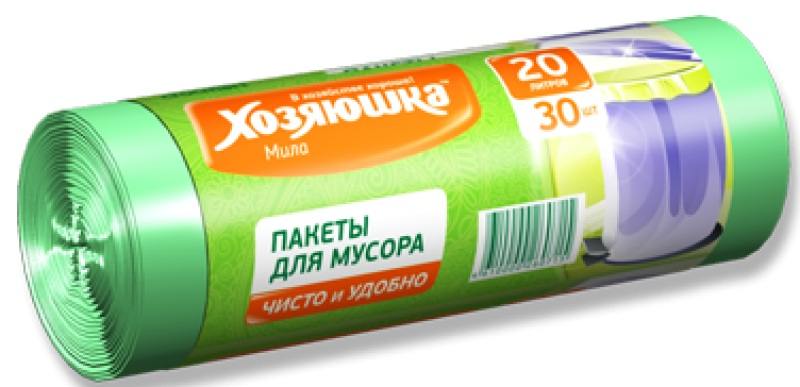 

Пакеты для мусора Хозяюшка Мила 07001-80