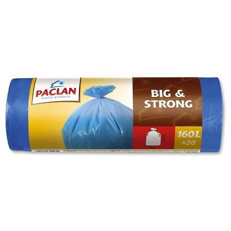 

PACLAN Мешки для мусора в рулоне BIG&STRONG 160л 20шт