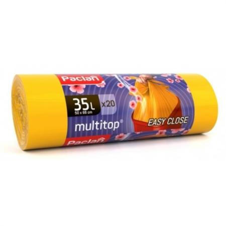 

Paclan Мешки для мусора с ушками Multitop Aroma 35л 20 шт