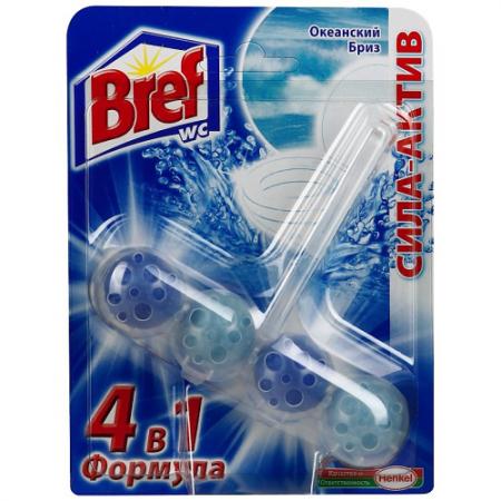 

BREF Сила Актив Блок твёрдый туалетный Океанский бриз 50г