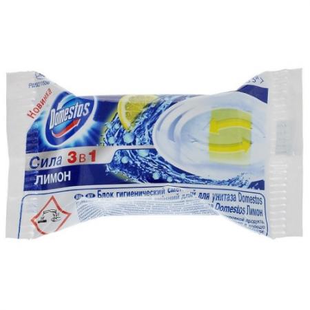 

DOMESTOS Сменный гигиенический блок для унитаза Лимон 40г