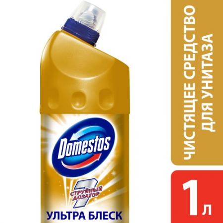 

DOMESTOS Средство чистящее для унитаза Ультра Блеск 1л