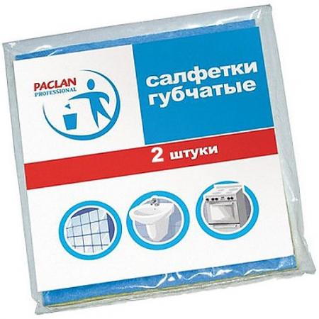 

PACLAN Салфетка для уборки губчатая 18х18см 2шт