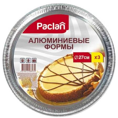 

PACLAN АЛЮМИНИЕВЫЕ ФОРМЫ, КРУГЛЫЕ, 3ШТ