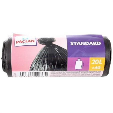 

PACLAN Мешки для мусора STANDART 20л 40шт