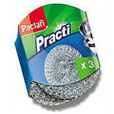 

PACLAN Мочалки для посуды металические 3шт