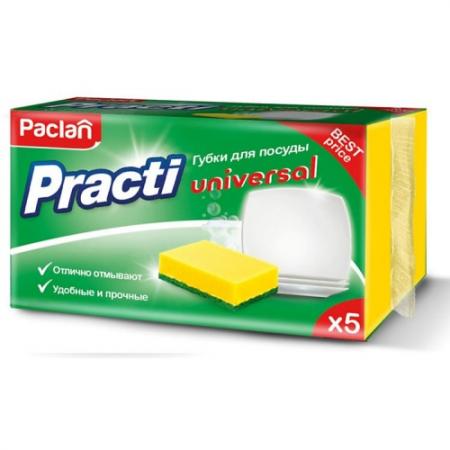 

Paclan Practi Universal Губки для посуды 5 шт