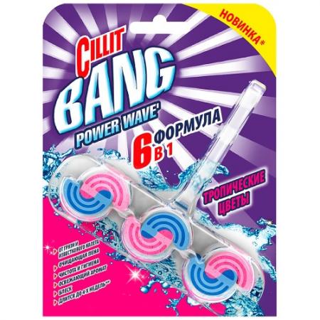 

CILLIT BANG Power Wave Туалетный блок Тропические цветы
