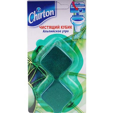 

CHIRTON Чистящий кубик для унитаза Альпийское утро 50г*2