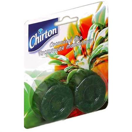

CHIRTON Чистящие Таблетки для унитаза Сосновый бор 50*2
