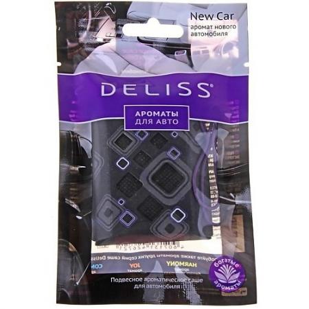 

DELISS Автомобильный подвесной ароматизатор саше New Car 7,8г
