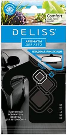 

DELISS Картонный освежитель воздуха для автомобиля Comfort