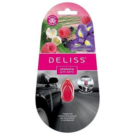 

DELISS Подвесной освежитель воздуха для автомобиля Romance 4мл