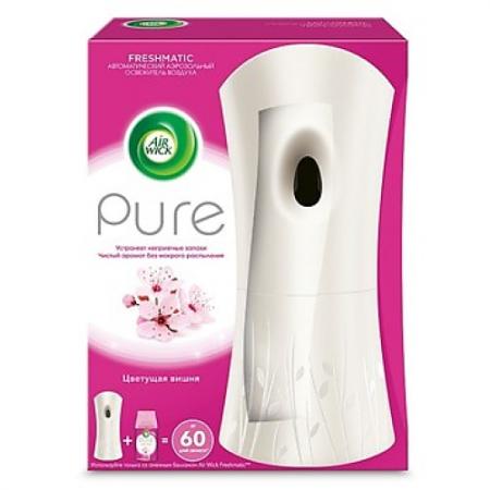 

AIRWICK FRESHMATIC Автом.аэрозол.осв.возд. в комплекте со сменным баллоном Цветущая вишня 250мл