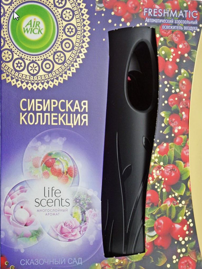 

AIRWICK FRESHMATIC Автом.аэрозол.осв.возд. в комплекте со сменным баллоном Сказочный сад 250мл колле