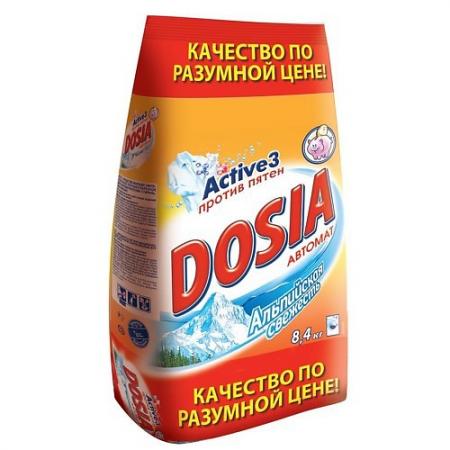 

DOSIA Стиральный порошок автомат Альпийская свежесть 8,4 кг