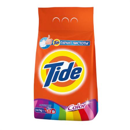 

TIDE Стиральный порошок автомат Color 3кг