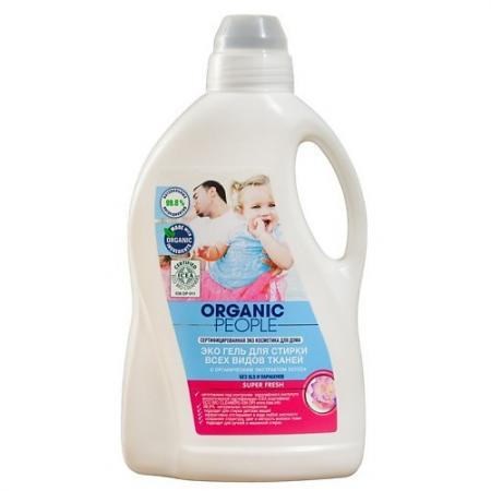 

ORGANIC PEOPLE ЭКО Гель для стирки всех видов тканей 1,5л