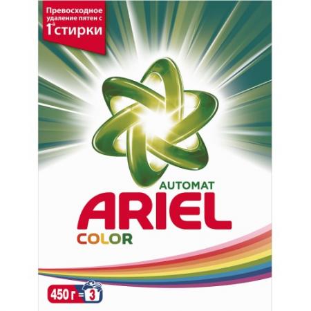 

ARIEL Стиральный порошок автомат Color 450г