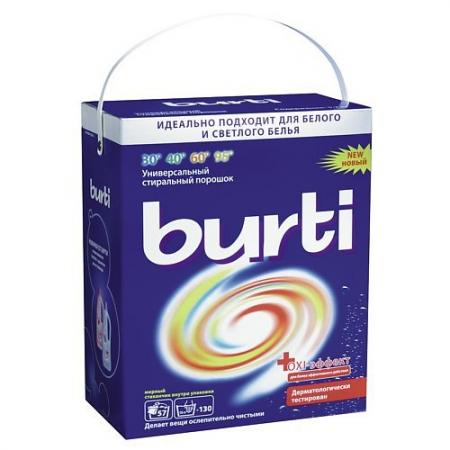 

BURTI Универсальный стиральный порошок OXI-эффект 5.7 кг