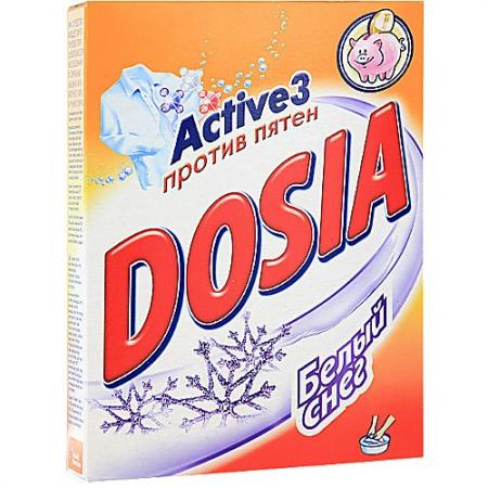 

DOSIA Стиральный порошок для ручн.стирки Белый снег 365 гр