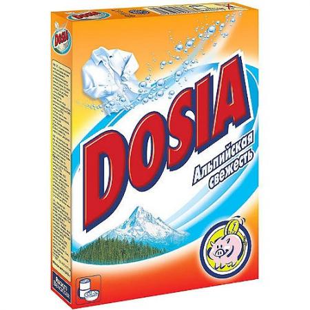 

DOSIA Стиральный порошок для ручн.стирки Альпийская свежесть 365гр