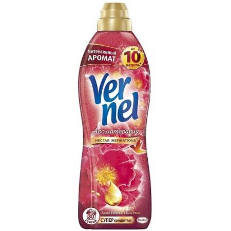 

VERNEL Кондиционер для белья Арома Гибискус и роза 910мл