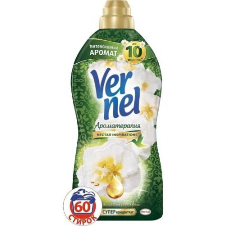 

VERNEL Кондиционер для белья Арома Пион и хлопок 1,82л