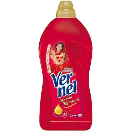 

VERNEL Кондиционер для белья Арома Гибискус и роза 1,82л