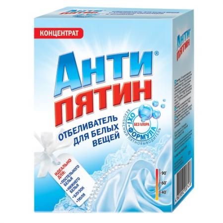 

АНТИПЯТИН Отбеливатель для белых вещей с активным кислородом и энзимами 120г