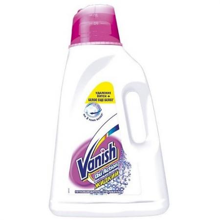 

VANISH OXI Action Пятновыводитель Крист.белизна, отбеливатель 2л