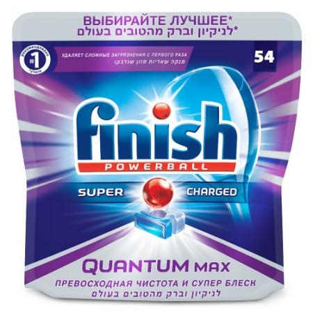 

FINISH Quantum Max Средство для мытья посуды для посудомоечных машин, таблетки-54