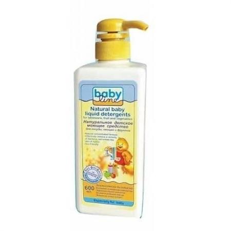 

BABYLINE Натуральное детское моющее средство для посуды, овощей и фруктов, 600 мл.