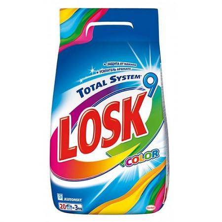

LOSK Порошок стиральный Автомат Колор 3кг