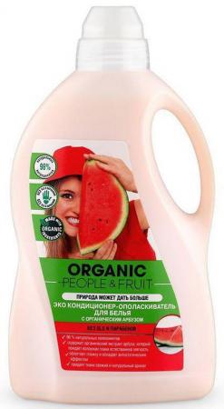 

ORGANIC PEOPLE&FRUIT Кондиционер-ополаскиватель для белья ЭКО с органическим арбузом 1500 мл