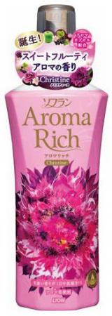 

Кондиционер для белья Lion Aroma Rich Christine с пряным фруктовым ароматом флакон 600 мл