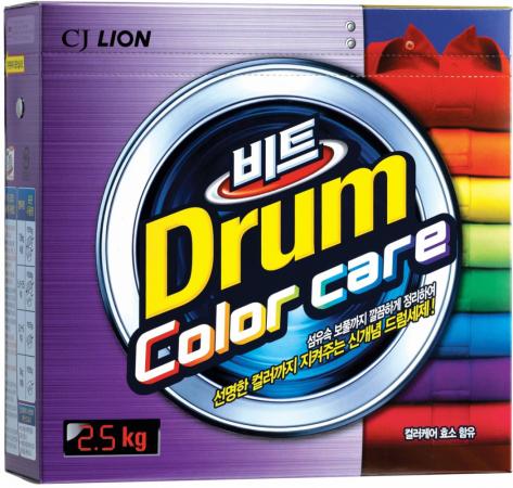 

Стиральный порошок CJ Lion Beat Drum Color 2,5 кг